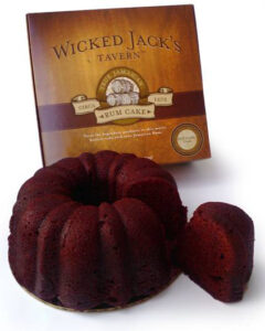 Red Velvet Wicked Jack's Rum Cake